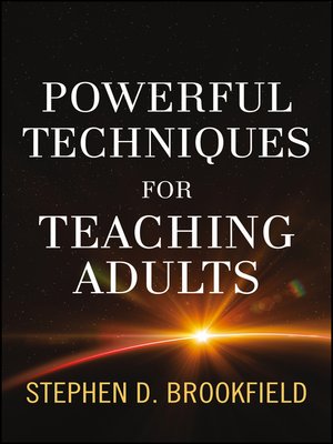 cover image of Powerful Techniques for Teaching Adults